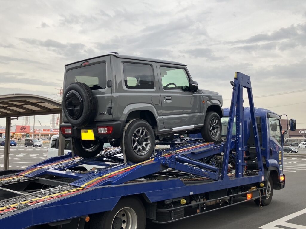 ジムニーを納車しました!!